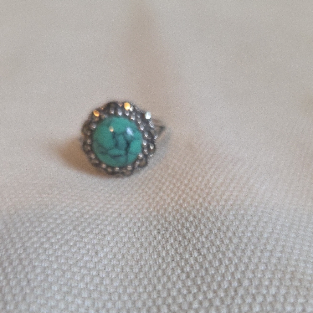 Turquoise Silver Ring